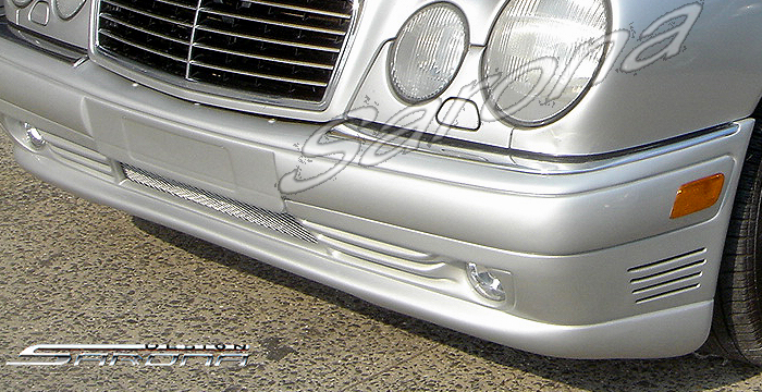 Custom Mercedes E Class  Sedan Front Bumper (1996 - 1999) - $590.00 (Part #MB-041-FB)